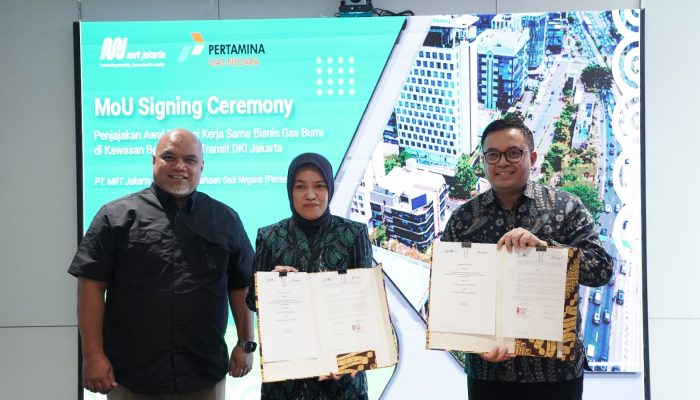 PGN Siap Pasok Gas Bumi ke Kawasan Komersil Stasiun MRT Jakarta