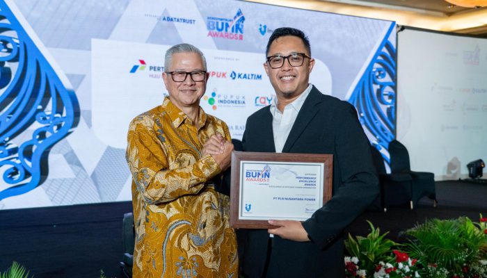 PLN Nusantara Power Raih Penghargaan Efisiensi Energi di BUMN Awards 2025