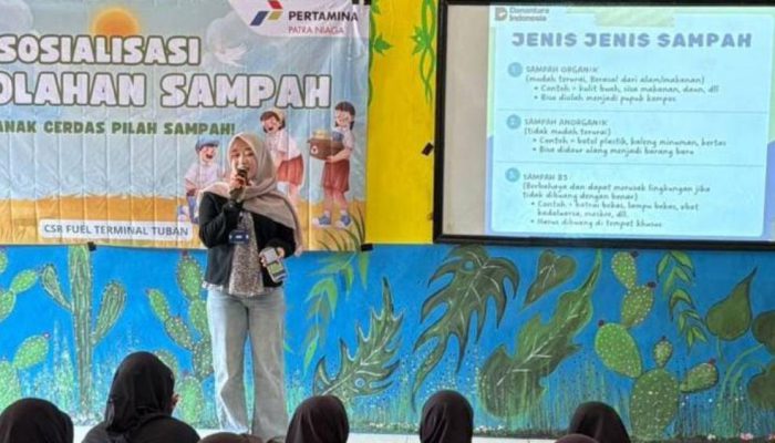 Pertamina Edukasi Pengolahan Sampah untuk Siswa Tuban: Wujudkan Generasi Peduli Lingkungan