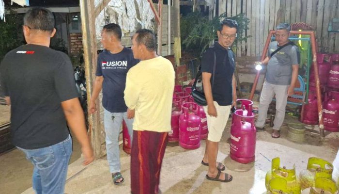 Bongkar Praktik Ilegal, Polres Sumenep Amankan Empat Pria Pelaku Pengoplosan Gas Subsidi