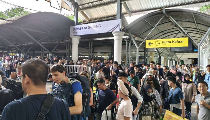 Posko Nataru 2025/2026, KAI Daop 8 Surabaya Catat 509 Ribu Penumpang