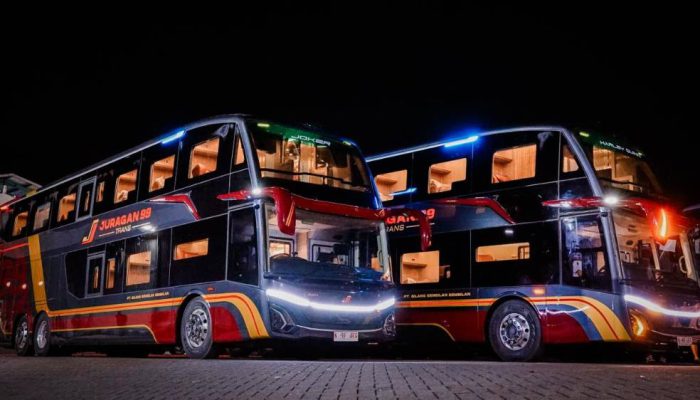 Juragan 99 Trans Perkuat Layanan Premium dengan Bus Double Decker 19 Seater