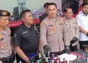 Polres Jombang Ungkap Peredaran Miras Ilegal, 680 Botol Disita