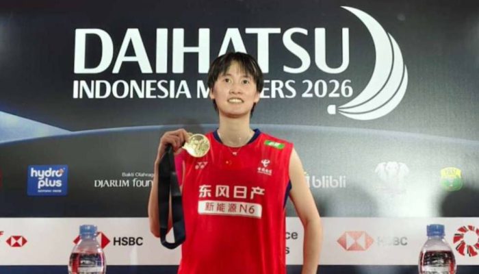 Chen Yu Fei Pastikan Gelar Juara Indonesia Masters 2026 di Istora