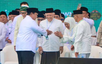 Presiden Prabowo Hadiri Puncak Mujahadah Kubro Satu Abad NU di Malang