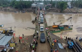 Jelang Ramadan, Pembangunan Jembatan di Aceh Dikebut
