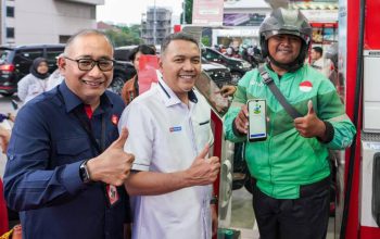 Pertamina dan Telkomsel Luncurkan Paket Data Khusus Ojol Berbonus Voucher BBM