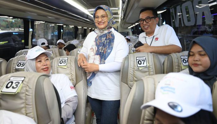 TelkomGroup Ikut Mudik Bersama BUMN 2026, Ribuan Pemudik Diberangkatkan
