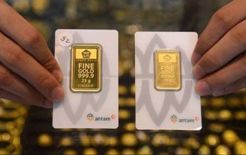 Harga Emas Antam Berhenti Turun, Stabil di Rp2,857 Juta per Gram