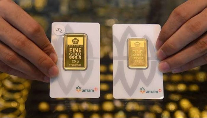 Harga Emas Antam Berhenti Turun, Stabil di Rp2,857 Juta per Gram