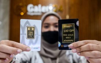 Emas Pegadaian Kompak Tak Berubah, Galeri24 dan UBS Stabil