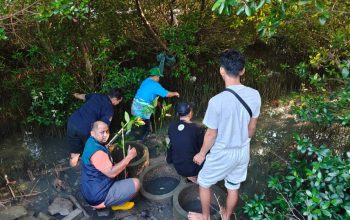 TPS Salurkan 3.000 Bibit Mangrove untuk Penghijauan Pesisir Sontoh Laut