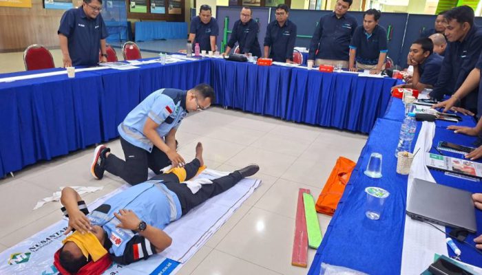 Siaga Hadapi Keadaan Darurat, TTL Bekali Pegawai dengan Sertifikasi P3K