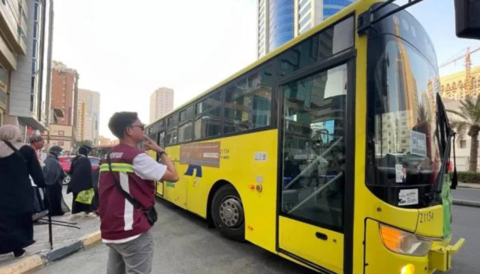 PPIH Pastikan Mobilitas Jamaah Lancar Lewat Layanan Bus Shalawat 24 Jam