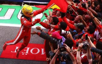 Hamilton Tak Terbendung, Rebut Gelar Juara GP Barcelona-Catalunya Bersama Ferrari