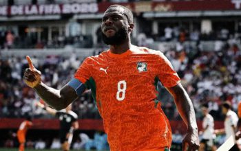 Pantai Gading Ungguli Jerman 1-0 di Babak Pertama, Gol Kessie Jadi Pembeda