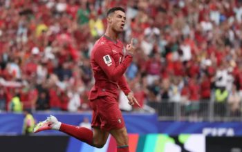 Selecao das Quinas Mengamuk, Portugal Bungkam Uzbekistan 5-0