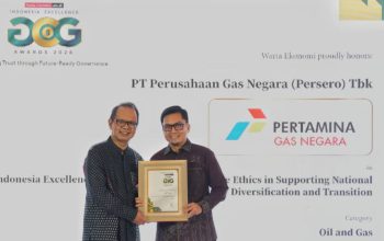 PGN Dinobatkan sebagai Peraih Indonesia Excellence Good Corporate Governance Awards 2026