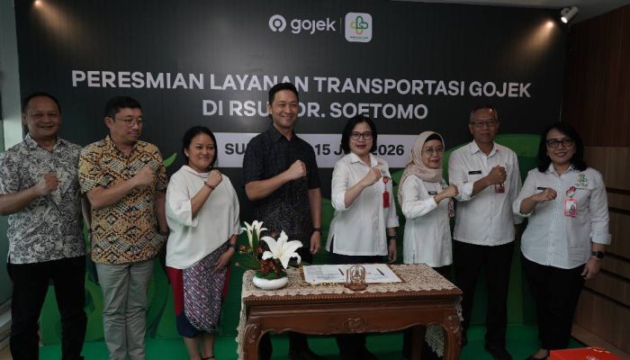 Gojek Perkuat Layanan Kesehatan, GoCar Kini Hadir di RSUD Dr. Soetomo