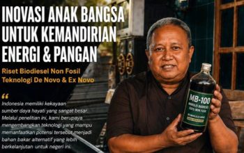 Peneliti Asal Madiun Kembangkan Marolis Biodiesel MB-100, Inovasi Anak Bangsa untuk Kemandirian Energi dan Pangan