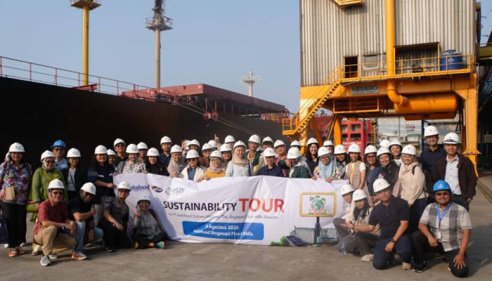 IS2P Bawa 40 Praktisi Sustainability Studi Banding ke Bogasari, Soroti Industri Hijau