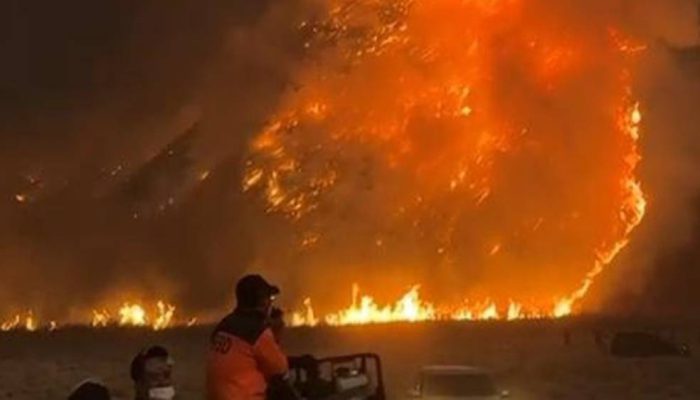 Kebakaran Meluas, Seluruh Akses Wisata Gunung Bromo Ditutup