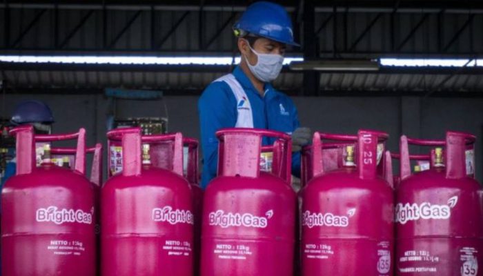 Pertamina Turunkan Harga Bright Gas, 12 Kg Turun Jadi Rp218 Ribu