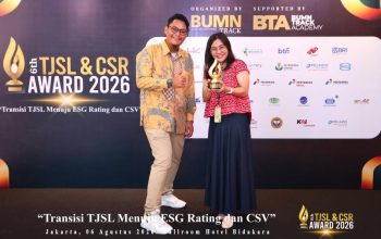 Program Budidaya Kepiting Soka Antar TTL Raih TJSL & CSR Award 2026