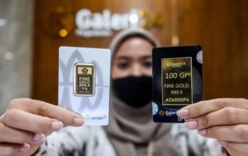 Harga Emas Pegadaian Minggu 23 Agustus 2026 Stabil, Galeri24 Rp2,71 Juta per Gram