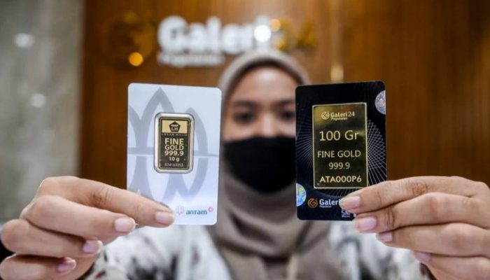 Harga Emas Pegadaian Minggu 23 Agustus 2026 Stabil, Galeri24 Rp2,71 Juta per Gram