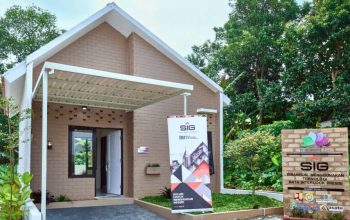 Dorong Konstruksi Berkelanjutan, SIG Pamerkan Bata Interlock Presisi di Danantara Housing Expo 2026