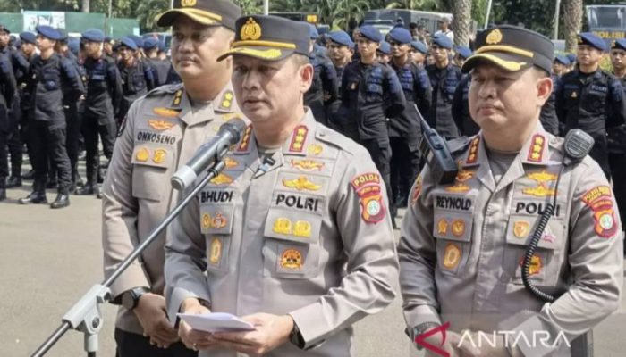 Aksi di DPR Digelar Hari Ini, Polda Metro Jaya Siapkan Pengamanan