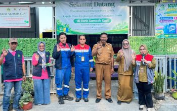 Dorong Pengelolaan Sampah, Pertamina Patra Niaga Renovasi Gudang Bank Sampah di Gresik